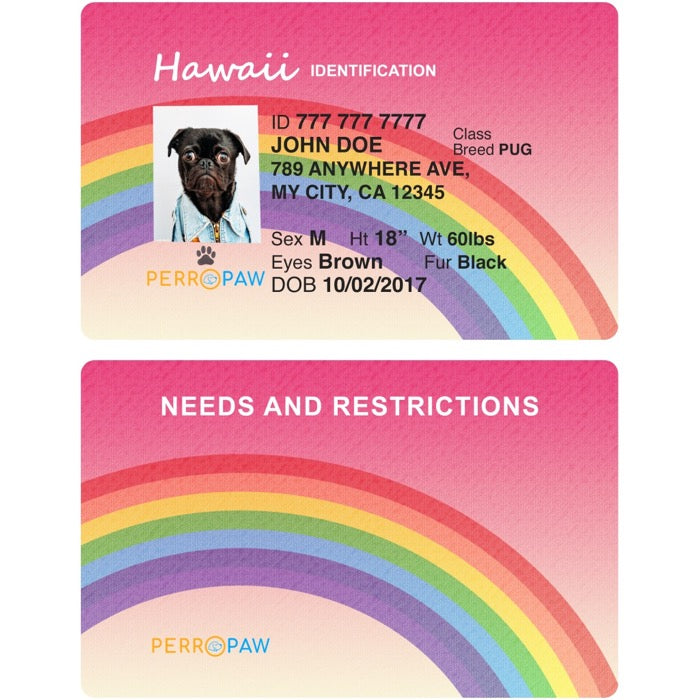 Hawaii Pet Tag