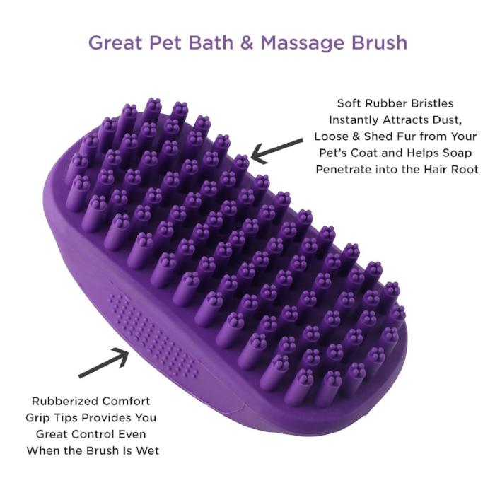 Pet Bath & Massage Brush